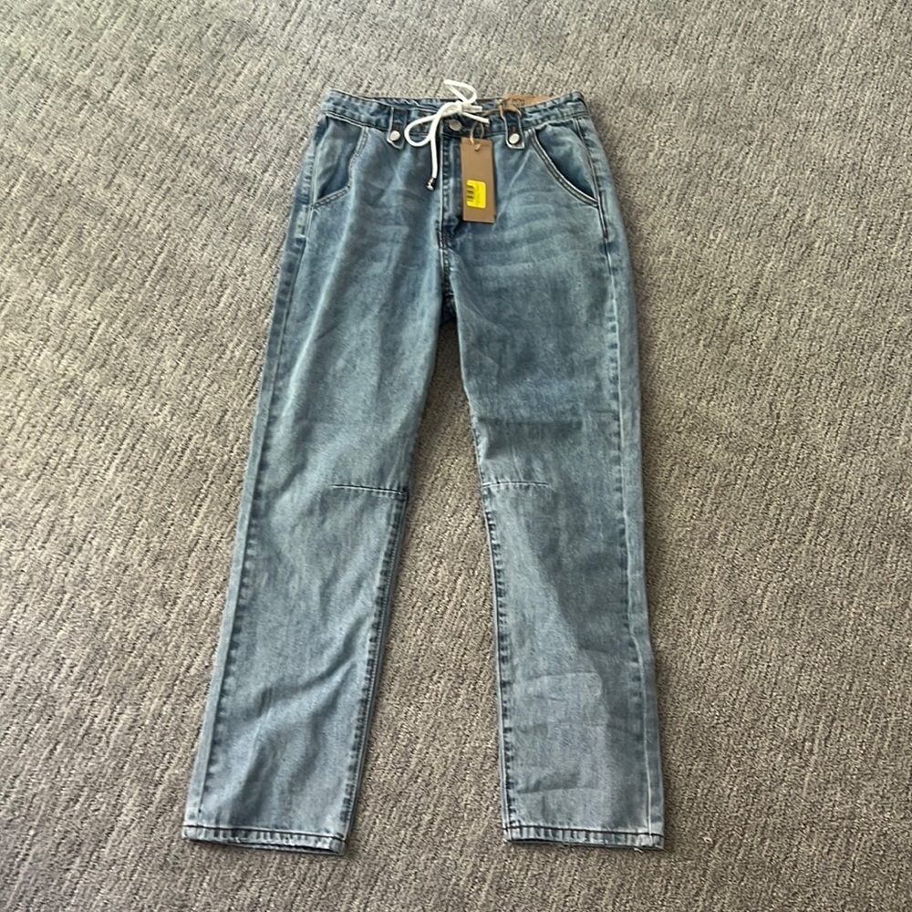 Blue turtle jeans
